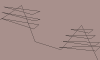 Solid grass and grass tree, level editor view