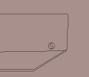 Vertically oblique line, level editor view