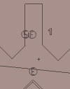 Pick and skip technique, level editor view